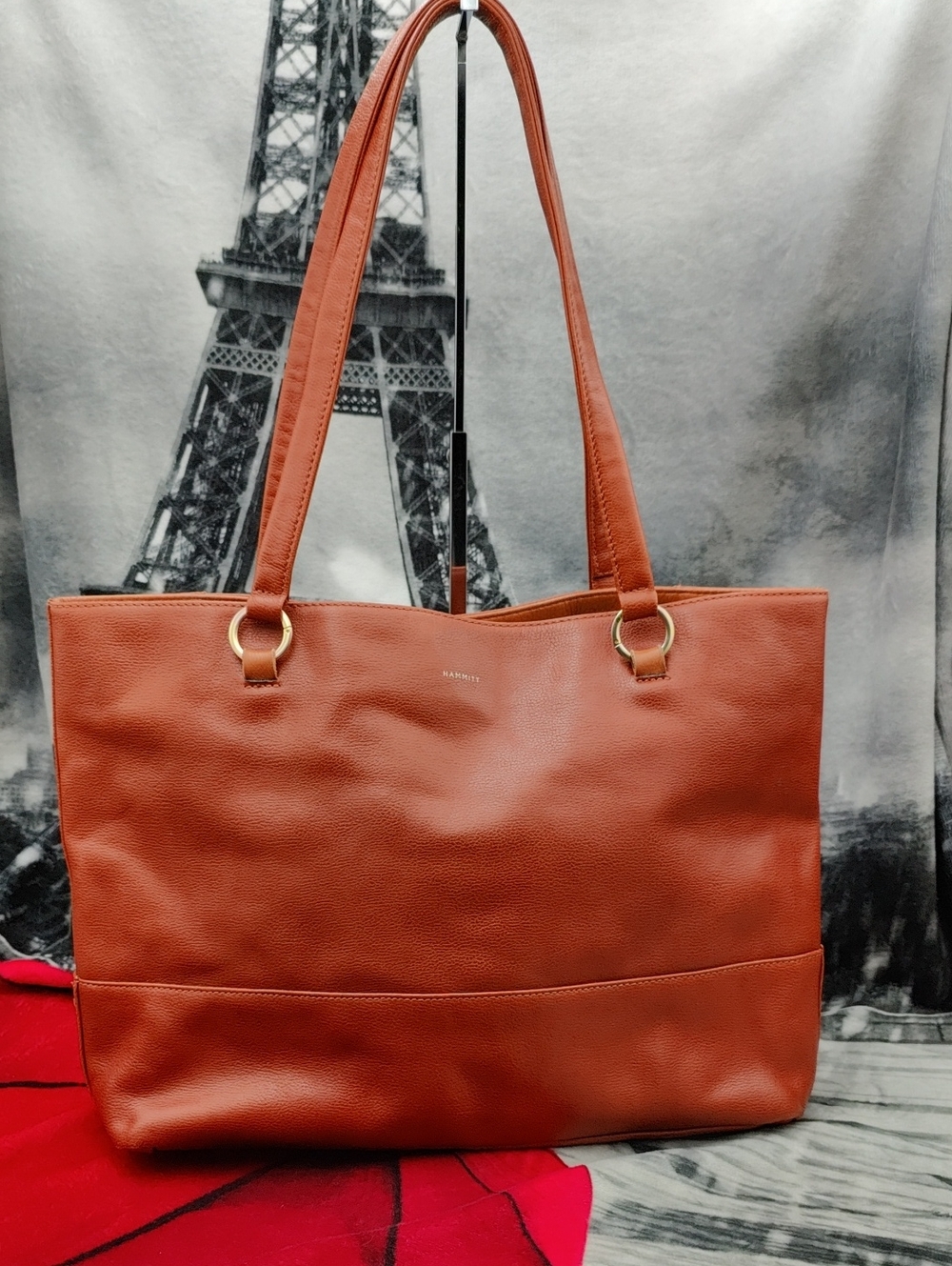 Hammitt Andersen Leather Tote Bag Manzanita Large brown - Picture 7 of 16